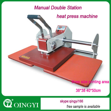 HC-A8 Manual Double Station Heat Press Machine